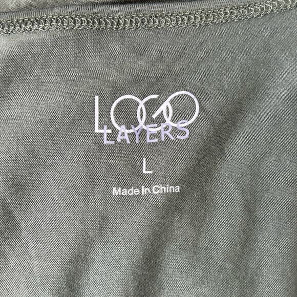 LOGO Layers by Lori Goldstein Sleeveless Tank Shift Dress Tunic Beach Cover Up - Picture 2 of 7